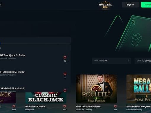 Glory Casino بلیک جیک گیم
